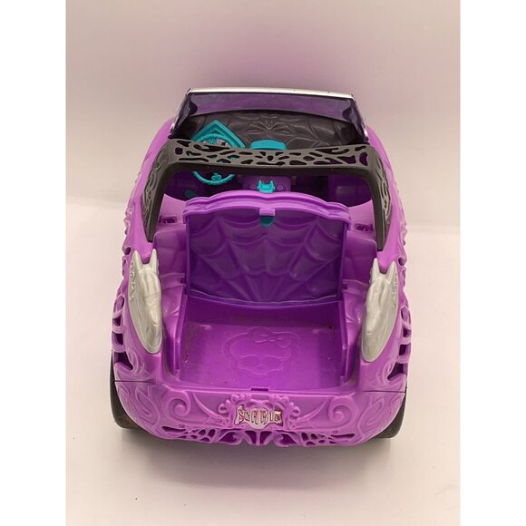 Monster High Doll Scaris City Of Frights Purple Convertible Car 2012 RETIRED - Picture 4 of 9